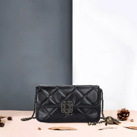 Chic Argyll Women's Crossbody Bag Trendy Autumn/Winter Vintage High-End Feel Versatile Small Square Bag