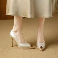 Elegant Heel Women's Shoes Party Style Comfortable Waterproof Platform Hollow out Design Fashion