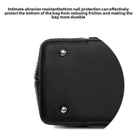 Large Capacity Ladies Handbag Fashion Woven Pattern Shoulder Bag Vintage Style Polyester Lining Soft PU Leather Material Commuter Bag