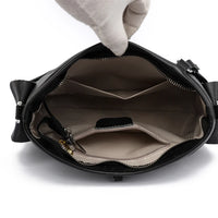 Soft Genuine Leather Crossbody Bag Women Fashion Shoulder Bag Large Capacity Handbag and Purse Ladies Cow hide Messenger Bag