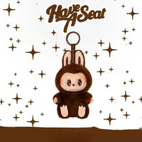 Labubu Spot Pop Mart Gift Rabb Vinyl Doll Keychain Blind Box Toys for Kids Birthday for Girlfriend Valentine Gift