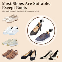 1/2 Pc Wooden Shoe Trees Adjustable Shoe Stretcher Expander Women Unisex Length Width shoes Extender Keeper Heels