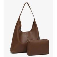 Retro Solid Color Large Capacity Women's Shoulder Bag Fashionable Versatile Niche Tote Bag Underarm Single Shoulder