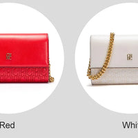 Minimalist Fashionable Exquisite Women's Shoulder Bag with Chain Shoulder Strap Design Versatile for Commuting and Gatherings