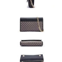 Minimalist Fashionable Exquisite Women's Shoulder Bag with Chain Shoulder Strap Design Versatile for Commuting and Gatherings
