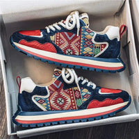 Dad Style women's Outdoor Running Shoes Thick Bottom Anti-Slip Wear-Resistant Youth Versatile Trendy Shoes