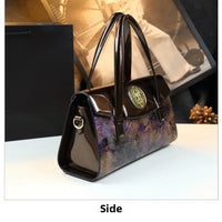 Fashionable Midlife Mom Handbag Soft PU Leather Women's Bag Elegant High-End Crossbody Handbag Polyester Lining