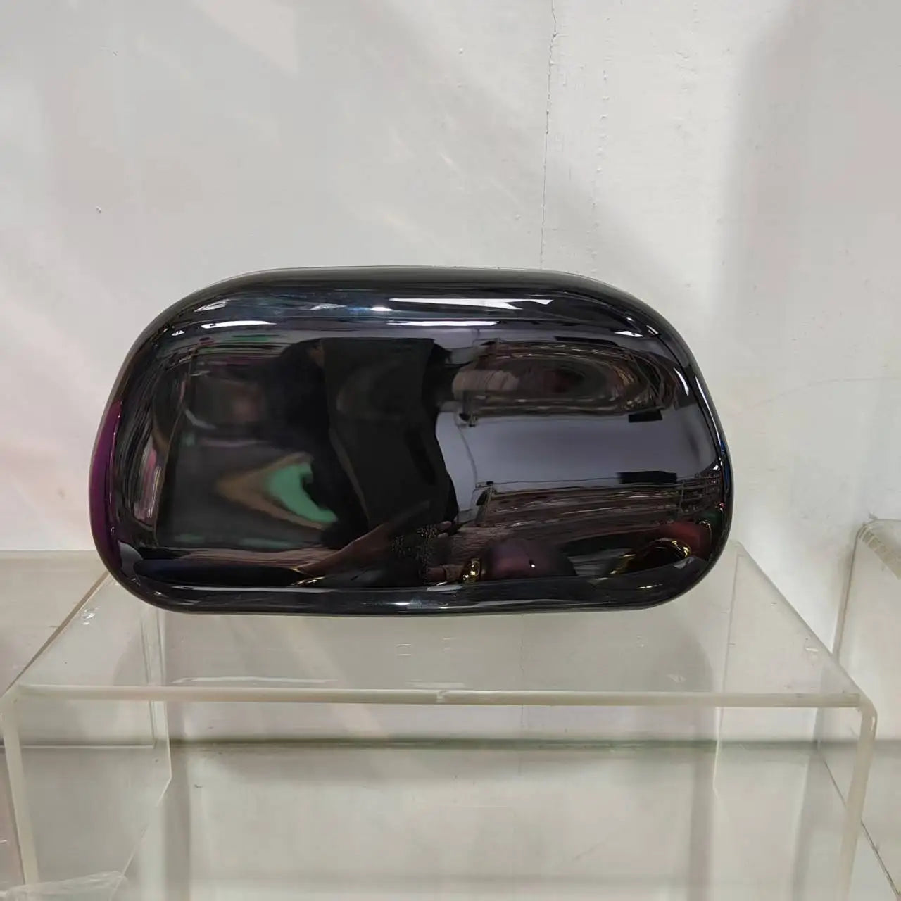 Elegant Metallic Stylish Women Box Purse Clutch Bag Evening Purse