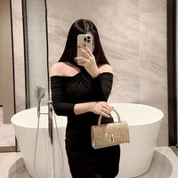 Sequin Evening Bag Women Elegant Fashion Banquet Clutch Chain Shoulder Bags Luxury Purse Female Wedding Party Handbags