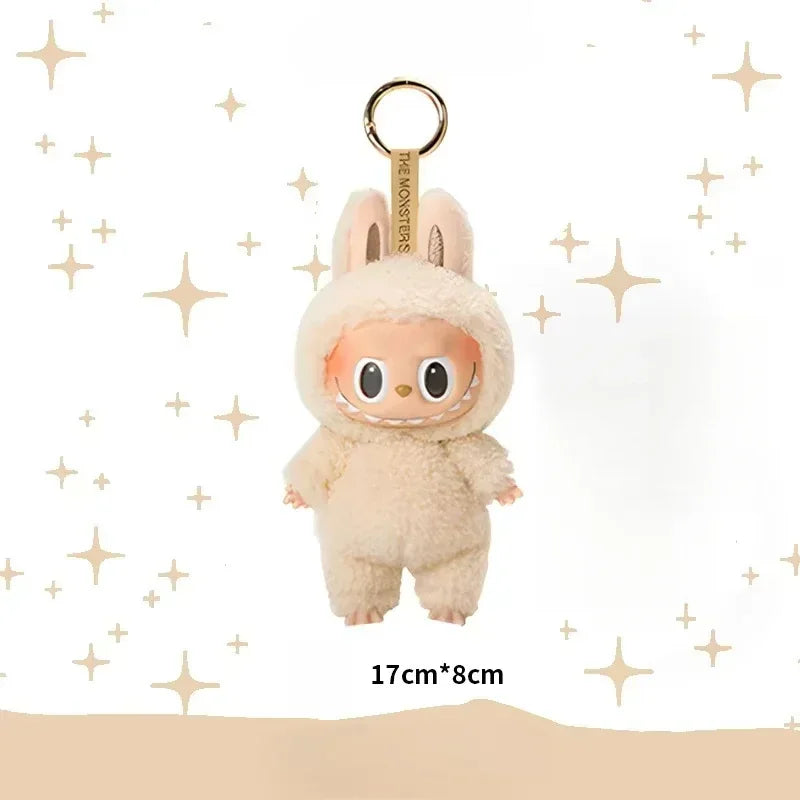 Labubu Spot Pop Mart Gift Rabb Vinyl Doll Keychain Blind Box Toys for Kids Birthday for Girlfriend Valentine Gift