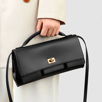 Luxury Women Bags PU Leather Shoulder Bags Women Fashion Gold Buckle Handbags Women Crossbody Bags