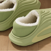 Shoes Ladies' Slippers Winter Footwear Platform Massage Flat Slides Cover Heel Shoes Winter Woman Slipper Platform Slides - Natalia Home Fashion
