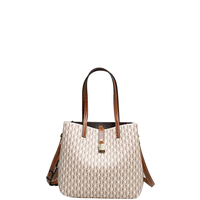 Premium Versatile Leather Crossbody Bag Ladies Large Capacity Daily Commuter Tote Bag Letter Print Design Ladies Fashio