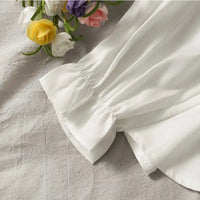 French Contrast Color Slim Shirts for Turn Down Collar Long Sleeve Bottoming Top Female Fashion Blouses