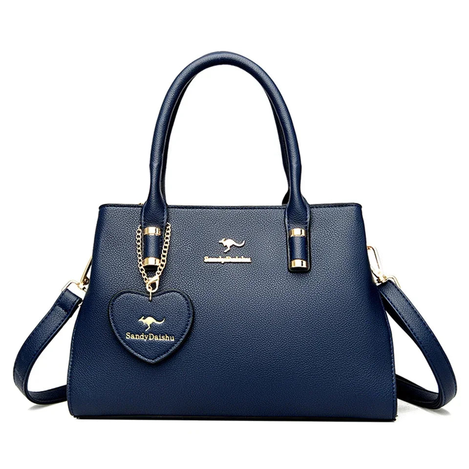 Soft Leather Luxury Handbags Women Bags Designer Shoulder Crossbody Bags for Women Casual Ladies Travel Bag Female Messenger Bag