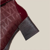 Women's Side Zipper Boot High Heel Short Boot Winter Mid-Calf Boot Chinese Style National Wedding Boot