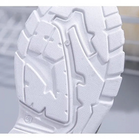 Women's Casual Breathable Leather Sneakers Versatile Flat Heel Shock Absorption Comfortable and Fashionable Shoes