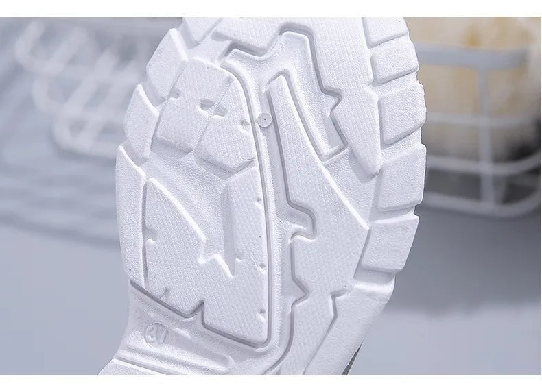 Women's Casual Breathable Leather Sneakers Versatile Flat Heel Shock Absorption Comfortable and Fashionable Shoes
