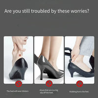 GEL Heel Protectors Women Silicone Cushion Foot Care Products Non Slip Shoe Pads for High Heels Adjustable Size Insoles