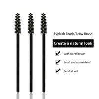 Eyelash Brushes Spiral Eyelash Curl Eyebrow Brush Disposable Mascara Wands Applicator Eye lashes Cosmetic Brush