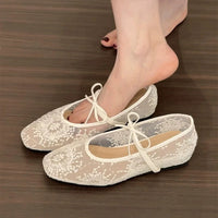 Women's Shoes Platform Ballet Flats Female Footwear  Ballerinas Comfortable Dress Mary Janes