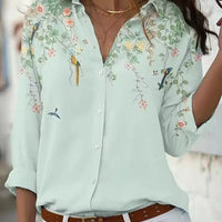 Elegant Fashion Women Shirt Loose Long Sleeve Shirt Women Casual Women Tops.