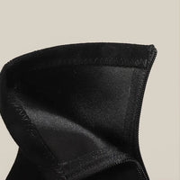 Fashionable Slim Fit Diamond Decorated Pointed Toe High Heel Bootie Mid-Calf Zipper Closure Leather Boot for Women