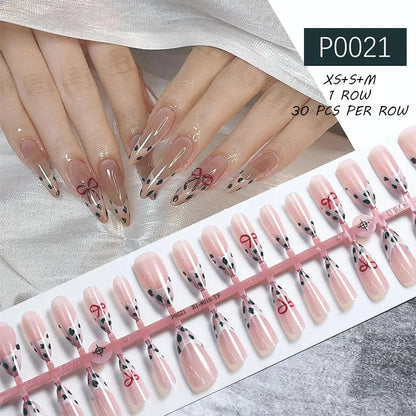 French False Toe Nails Press on Fake Nails Full Cover Artificial Wearable Nail Beauty Tips Naked French White False Nails Art Natalia Home Fashion    Natalia Home Fashion
