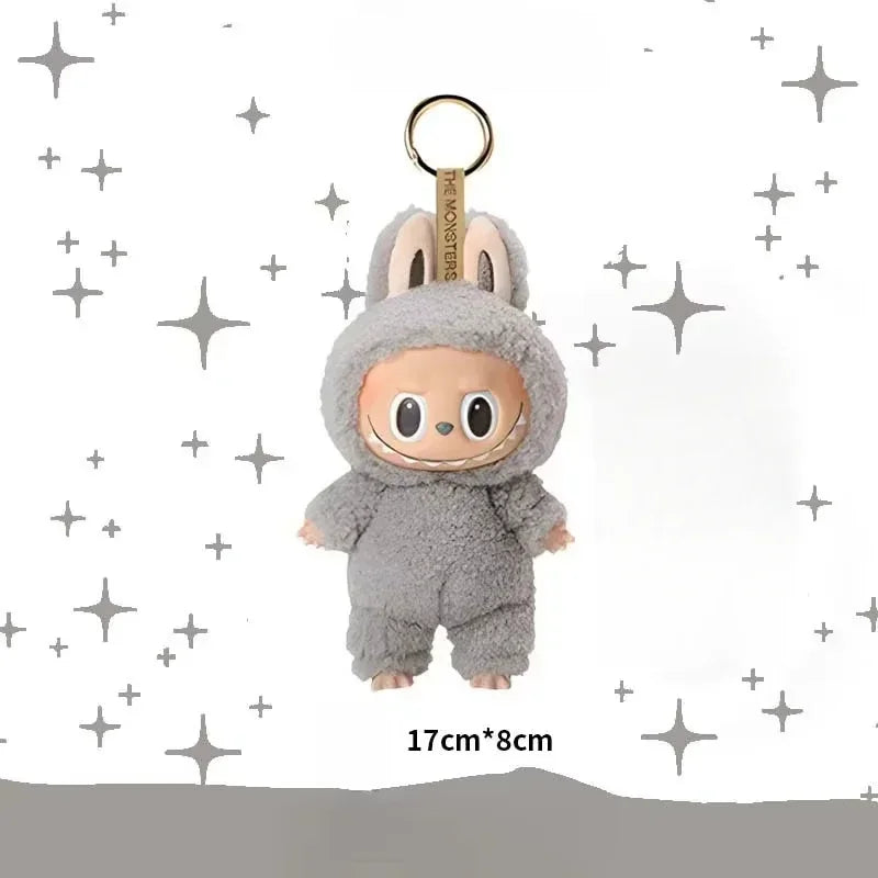 Labubu Spot Pop Mart Gift Rabb Vinyl Doll Keychain Blind Box Toys for Kids Birthday for Girlfriend Valentine Gift