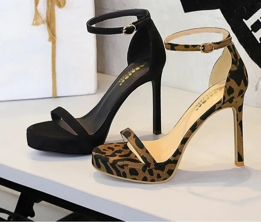 Super High Heels Nightclub Women's Shoes Open-toed Women's Sandals