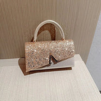 Sequin Evening Bag Women Elegant Fashion Banquet Clutch Chain Shoulder Bags Luxury Purse Female Wedding Party Handbags
