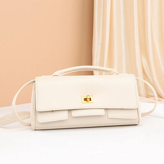 Luxury Women Bags PU Leather Shoulder Bags Women Fashion Gold Buckle Handbags Women Crossbody Bags