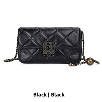 Chic Argyll Women's Crossbody Bag Trendy Autumn/Winter Vintage High-End Feel Versatile Small Square Bag
