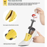 1Pcs Professional Shoe Trees Boots Sneakers Shoe Stretchers Woman Heels Shoes Tree Adjustable length width Shoes Stretcher