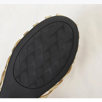Luxury designer sandals Hollow Low-heeled Closed-toe Sandals for Women for Summer Outdoor Wear Roman Shoes