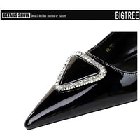 Spring Candy Fashion Pointed Toe Women Pumps Sling back Wedges High Heels Party Prom Mules Shoes