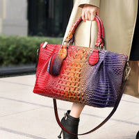 Designer Leather Shoulder Bag For Ladies With Elegant Crossbody Option And Durable Build