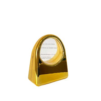 Ladies Wedding Party Crystal Iron Box Handbag Evening Bag Acrylic Material Hardness Internal Structure Pocket