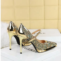 French Style Pointed Sexy High Heels for Women Thin Heels and Shallow Mouth Single Shoes