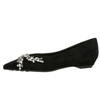 New Spring Crystal Women Mary Jane Shoes Fashion Shallow Slip on Elegant Party Dress Low Heel Shoes