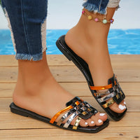 Women Summer Slides Women Flat Slippers Luxury Sandal Designer Shoes Ladies Outdoor Beach