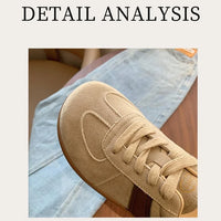 Fashion Trend Women's Casual Shoes College Style Wide Toe Soft Comfortable Flat Shoes Outdoor Casual Sports Shoes