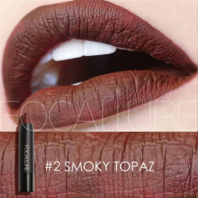 Matte Lipstick many Colors Waterproof Matte Lipsticks Soft Texture Lip Stick Cosmetic Sext Red Nude Lip Makeup