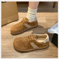 Fashion Trend Women's Casual Shoes College Style Wide Toe Soft Comfortable Flat Shoes Outdoor Casual Sports Shoes