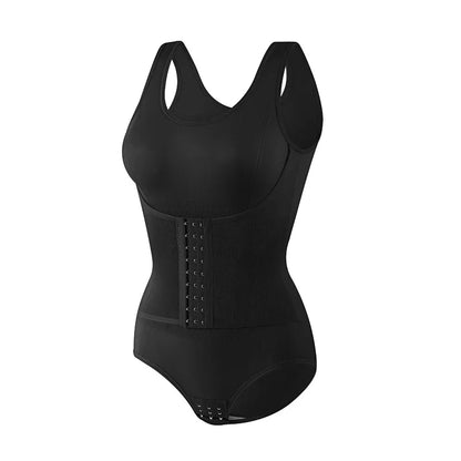 Bodysuit Shapewear Double Breasted Tummy Control Body Shaper Postpartum Slimming Woman Waist Trainer Flat Belly  Comfort Corset