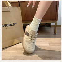 Fashion Trend Women's Casual Shoes College Style Wide Toe Soft Comfortable Flat Shoes Outdoor Casual Sports Shoes