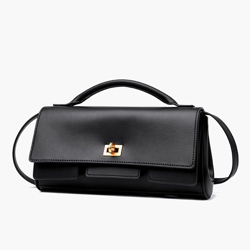 Luxury Women Bags PU Leather Shoulder Bags Women Fashion Gold Buckle Handbags Women Crossbody Bags