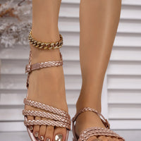 Fashion Sandals Summer Women Shoes Non-Slip Women's Sandals Elegant Flat Footwear Female Women Sandal
