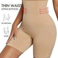 High Waist Shaping Boys short Panties, Tummy Control Butt Lifting Slim Shorts, Women's Underwear & Shapewear