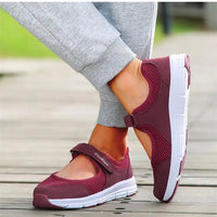 Fashion Women's Sneaker Comfortable Ladies Shoes Mesh Fabric Sneaker Women Platform Tennis Casual Sneaker Woman